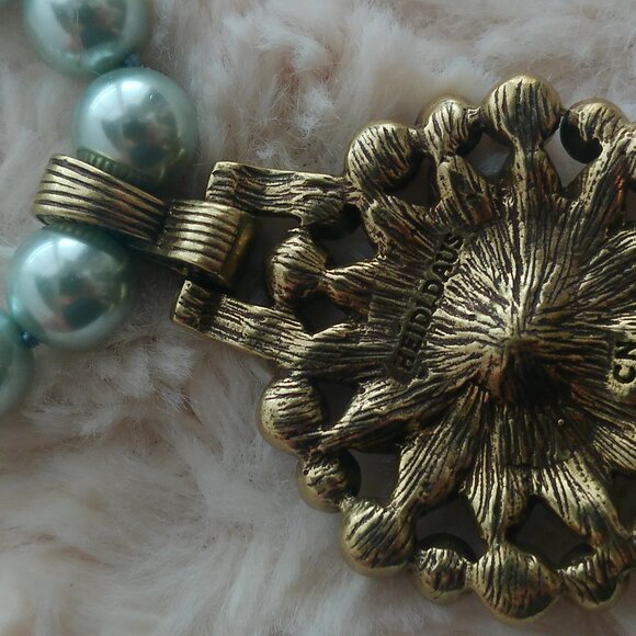 Heidi Daus Relaxed and Refined Beaded Crystal Drop Necklace & Earring - Picture 10 of 13